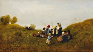 HenriJoseph Harpignies - The Childrens Walk.webp