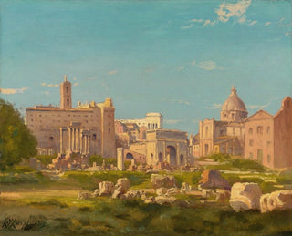 HenriJoseph Harpignies - The Roman Forum.webp