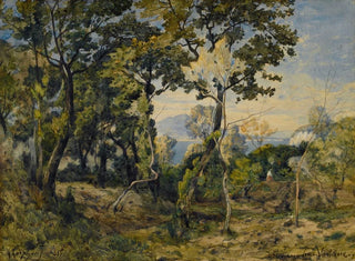 Villefranche - Henri-Joseph Harpignies — Ansicht des Kunstwerks