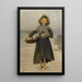 Blumen - Henri Jules Jean Geoffroy — gerahmtes Bild an der Wand