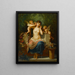Les amours - Henri-Pierre Picou — gerahmtes Bild an der Wand