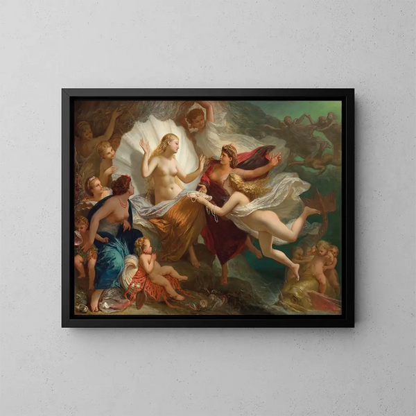 Die Geburt der Venus - Henri-Pierre Picou — gerahmtes Bild an der Wand