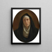 Notre-Dame des Douleurs - Henri De Caisne — gerahmtes Bild an der Wand