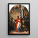 L'Arrestation d'Ugolino - Henri Delaborde — gerahmtes Bild an der Wand