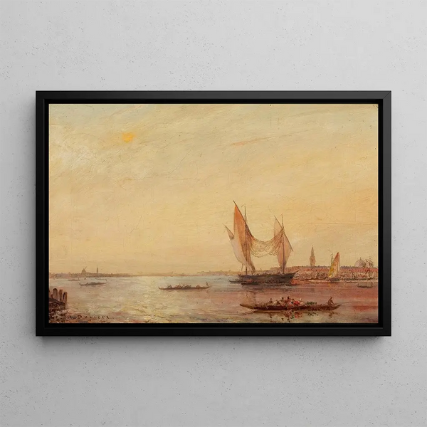 Henri Duvieux - Harbor Scene.webp