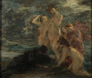 Henri FantinLatour - Le pote et les muses.webp
