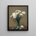 Mohnblumen - Henri Fantin-Latour — gerahmtes Bild an der Wand
