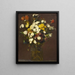 Reines-Margueriten und verschiedene Blumen in einer Vase - Henri Fantin-Latour — gerahmtes Bild an der Wand