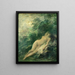 Schlaf der Diana - Henri Fantin-Latour — gerahmtes Bild an der Wand