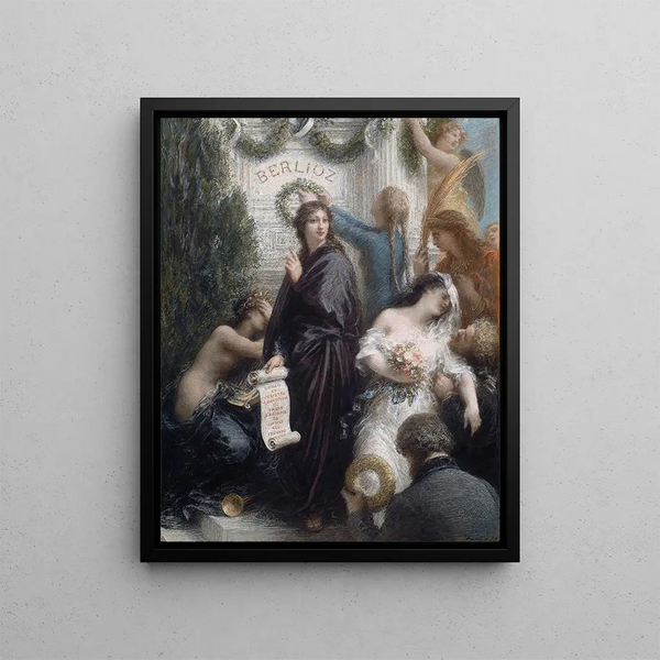 Henri FantinLatour - The Anniversary Homage to Hector Berlioz.webp