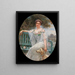 Damenportrait Gemälde - Henri Gervex — gerahmtes Bild an der Wand