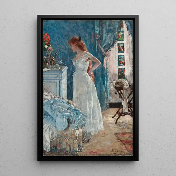 La Toilette - Henri Gervex — gerahmtes Bild an der Wand