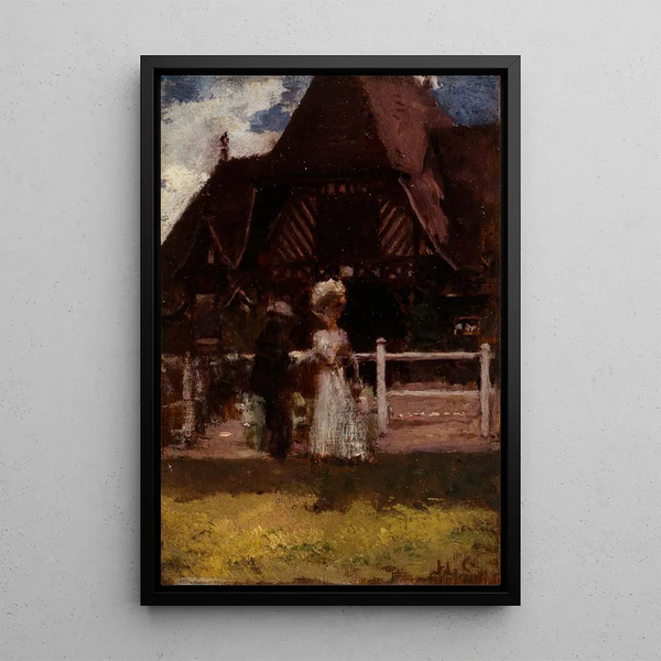 Henri Gervex — gerahmtes Bild an der Wand