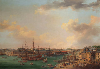 Henri Joseph van Blarenberghe - The Outer Harbor of Brest.webp