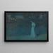 Uhr aufgenommen - Henri Le Sidaner — gerahmtes Bild an der Wand