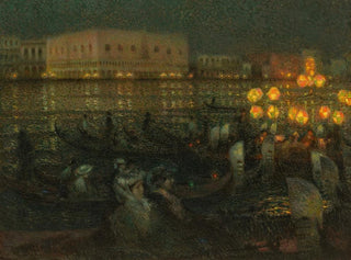 La Sérénissime Venise - Henri Le Sidaner — Ansicht des Kunstwerks