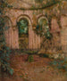 Die rosarote Kapelle Montreuil-Bellay - Henri Le Sidaner — Ansicht des Kunstwerks