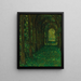 L'allée verte - Henri Le Sidaner — gerahmtes Bild an der Wand