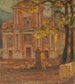 Kirche Dolceacqua - Henri Le Sidaner — Ansicht des Kunstwerks