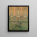Rosen von Trianon - Henri Le Sidaner — gerahmtes Bild an der Wand