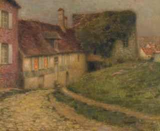 Alte Häuser - Henri Le Sidaner — Ansicht des Kunstwerks