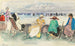 Frau bei den Regatten - Henri Lebasque — Ansicht des Kunstwerks