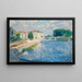 La Marne Lagny - Henri Lebasque — gerahmtes Bild an der Wand