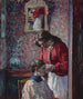 Die Frisur - Henri Lebasque — Ansicht des Kunstwerks