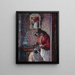 Die Frisur - Henri Lebasque — gerahmtes Bild an der Wand