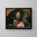 Les Baigneuses - Henri Lehmann — gerahmtes Bild an der Wand