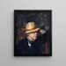 Portrait von Augustin Loubat - Henri Loubat — gerahmtes Bild an der Wand