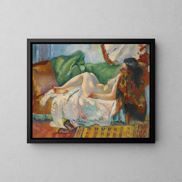 Schlafender - Henri Manguin — gerahmtes Bild an der Wand
