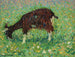 Ziege in einem Blumenfeld - Henri Martin — Ansicht des Kunstwerks