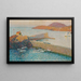 Collioure, die Kapelle auf der Mole - Henri Martin — gerahmtes Bild an der Wand