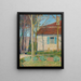 Ecke eines Hauses - Henri Martin — gerahmtes Bild an der Wand