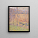 Im Nebel - Henri Martin — gerahmtes Bild an der Wand
