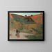Derniers rayons, une ferme dans le Lot - Henri Martin — gerahmtes Bild an der Wand