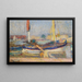 Die Bark - Henri Martin — gerahmtes Bild an der Wand