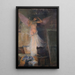 Die Muse des Malers - Henri Martin — gerahmtes Bild an der Wand