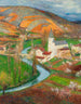 Labastide-du-Vert im Frühling vom Garten von Marquayrol - Henri Martin — Ansicht des Kunstwerks