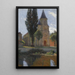 L' Kirche von Labastide-du-Vert an einem Sommertag - Henri Martin — gerahmtes Bild an der Wand