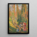 L'été Szene im ländlichen Stil - Henri Martin — gerahmtes Bild an der Wand