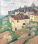 Maisons à Saint - Cirq - Lapopie - Henri Martin — Ansicht des Kunstwerks