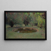 Marquayrol le bassin aux thuyas - Henri Martin — gerahmtes Bild an der Wand