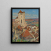 Saint-Cirq-Lapopie - Henri Martin — gerahmtes Bild an der Wand