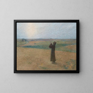 Saint François d'Assise - Henri Martin — gerahmtes Bild an der Wand