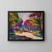 Garten des Luxembourg, Paris - Henri Matisse — gerahmtes Bild an der Wand