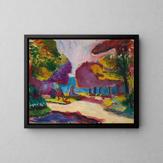 Reproduktion des Gemäldes Garten des Luxembourg, Paris - Henri Matisse