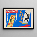 Le Cirque - Henri Matisse — gerahmtes Bild an der Wand