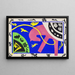 Das Pferd, der Reiter und der Clown - Henri Matisse — gerahmtes Bild an der Wand